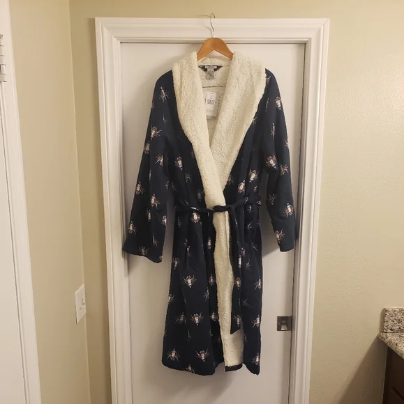 NWT Sherpa Robe Wrangler - Picture 1 of 6